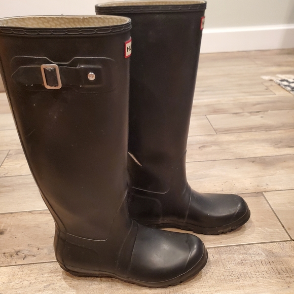 Hunter tall rain boots - Picture 7 of 13